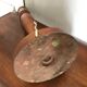 Art Deco wooden lamp foot 50cm