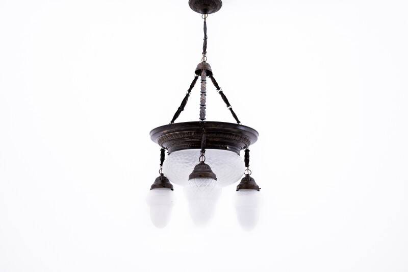 Chandelier, Poland, 1940s