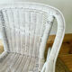 Wicker rocking chair