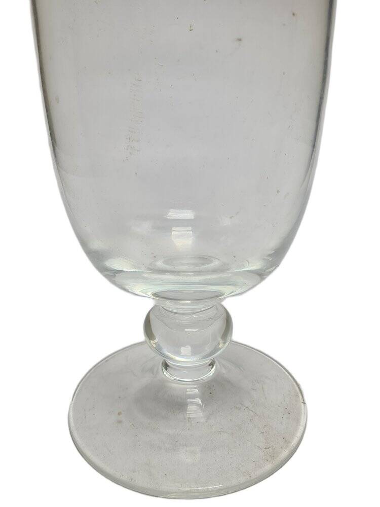 Vintage glass vase, France, 1970s