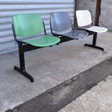3-seater bench by Giancarlo Piretti for Anonima Castelli 1970