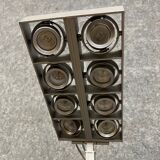 Sirrah iGuzzini design floor lamp model Microcestello in metal
