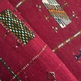 Moroccan wool kilim rug