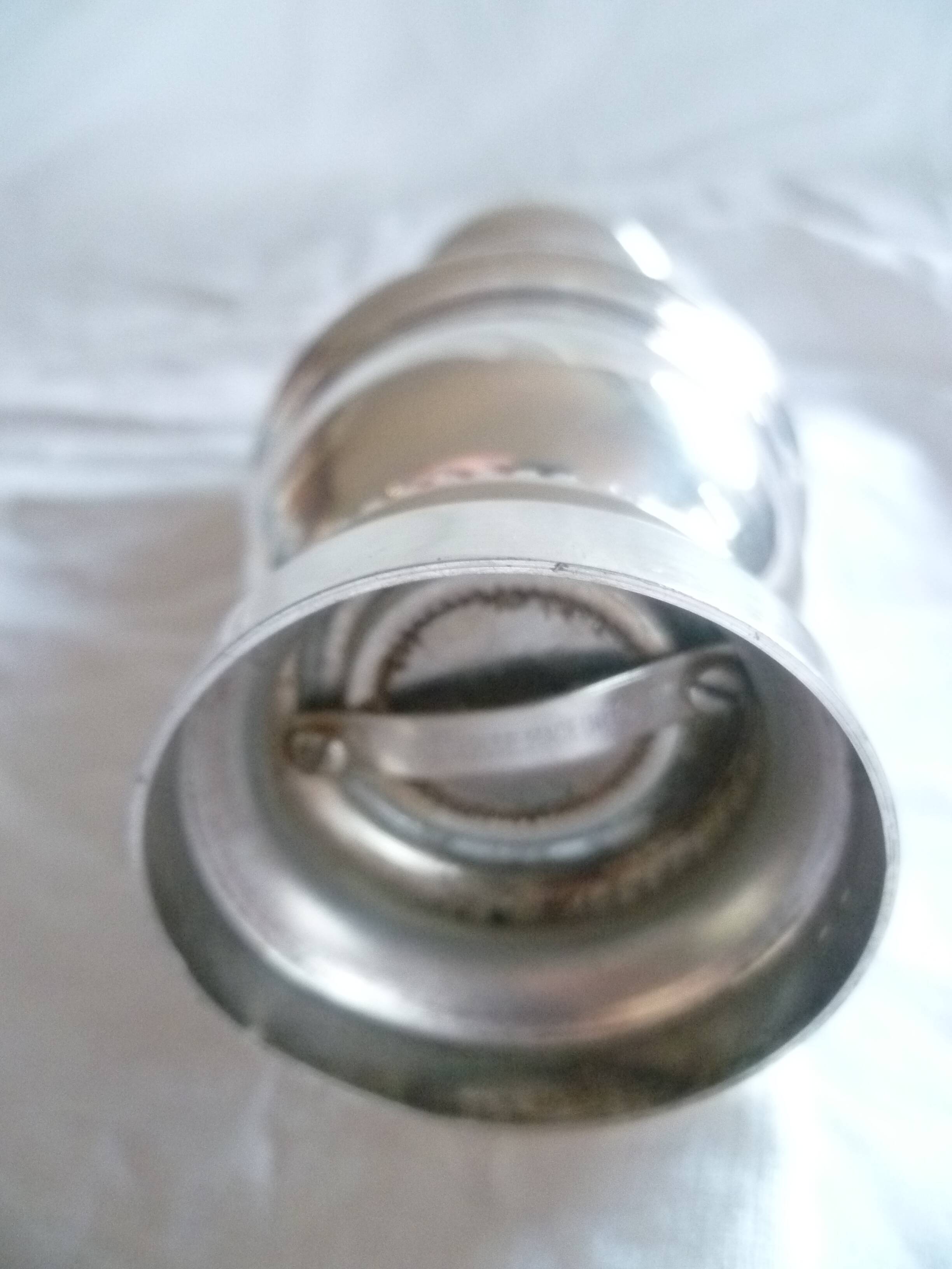Silver plated pepper mill pepper shaker classic vintage style