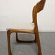 Set of 6 Baumann sleigh chairs from the 60s/70s