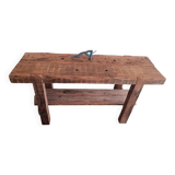Rustic carpenter's workbench