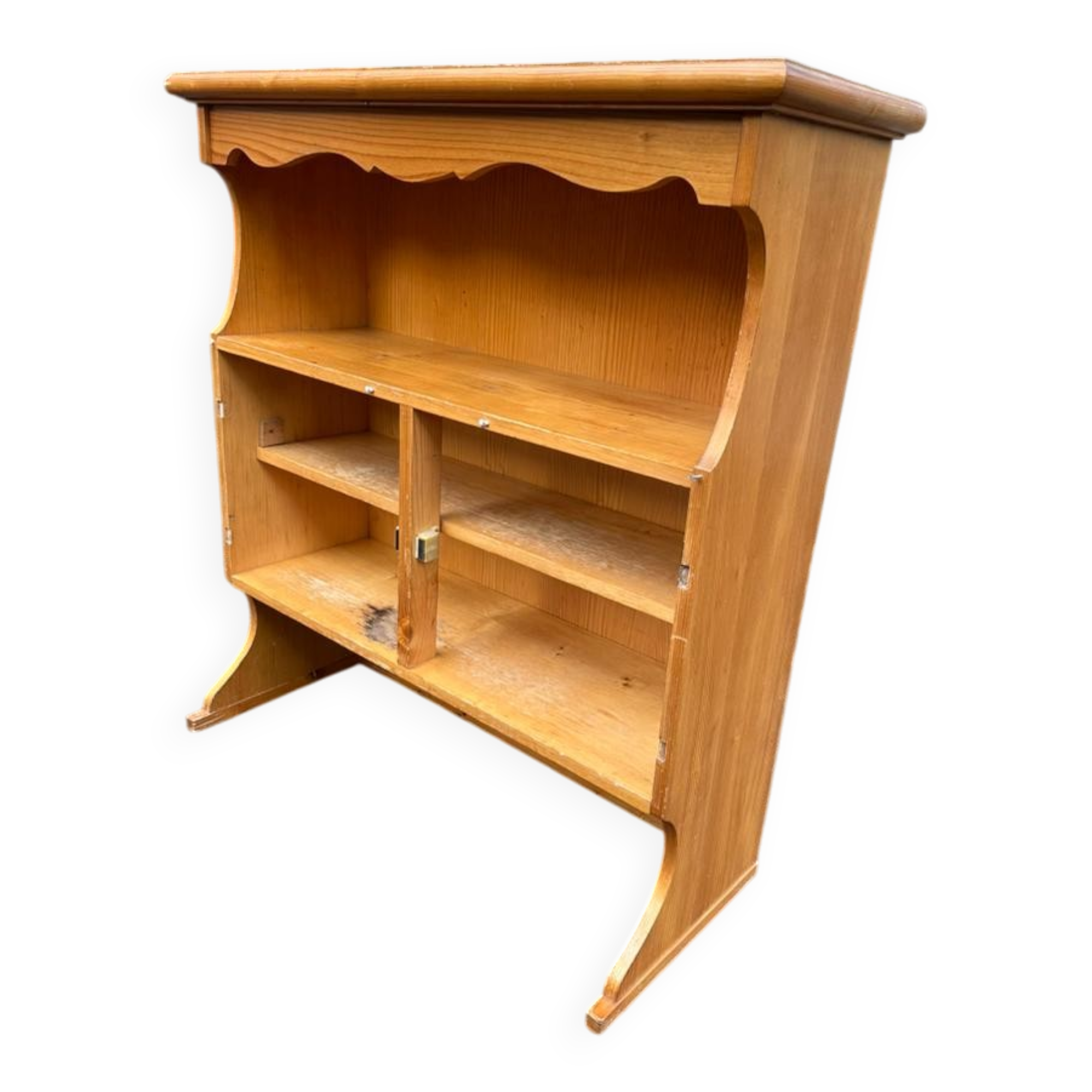 Vintage Scandinavian shelf from the 1980s.