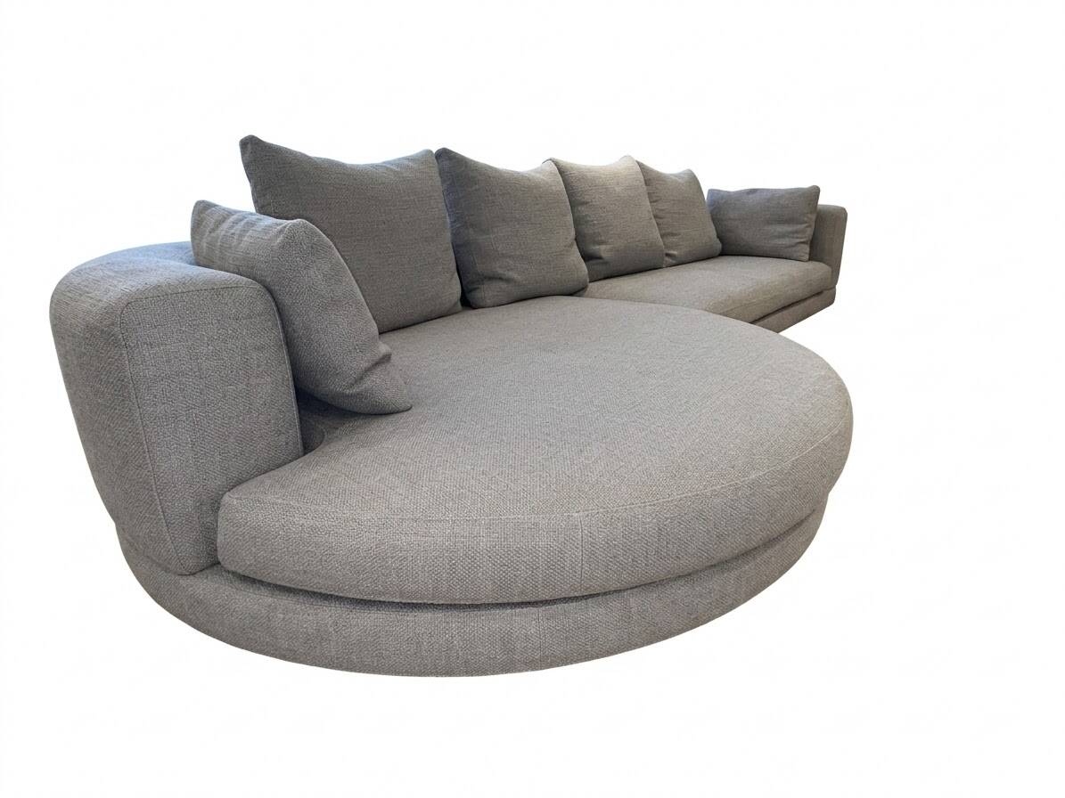 MINOTTI Round Large Chaise Longue Sofa