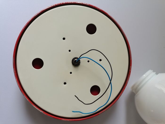 Italian light ball wall lamp