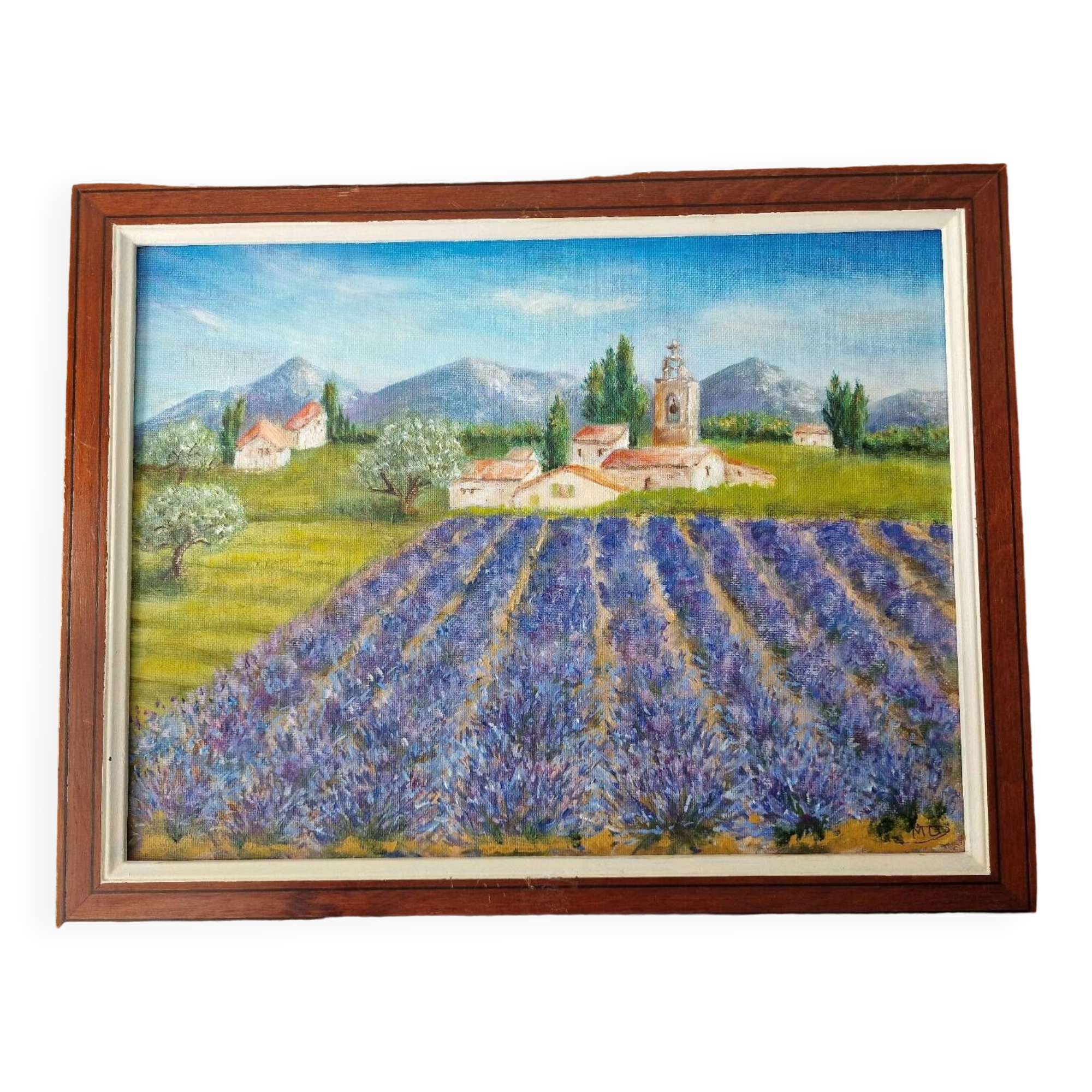 Provence oil painting