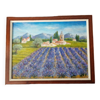 Provence oil painting