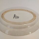Plat ovale St Amand Vintage