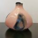 Vintage onion vase BAY West Germany old pink