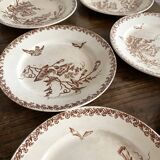 Onnaing Liseron ironstone soup plates