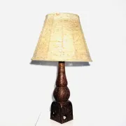 Lampe de table en grès par Pieter Groeneveldt, Pays-Bas, vers les années 1950.