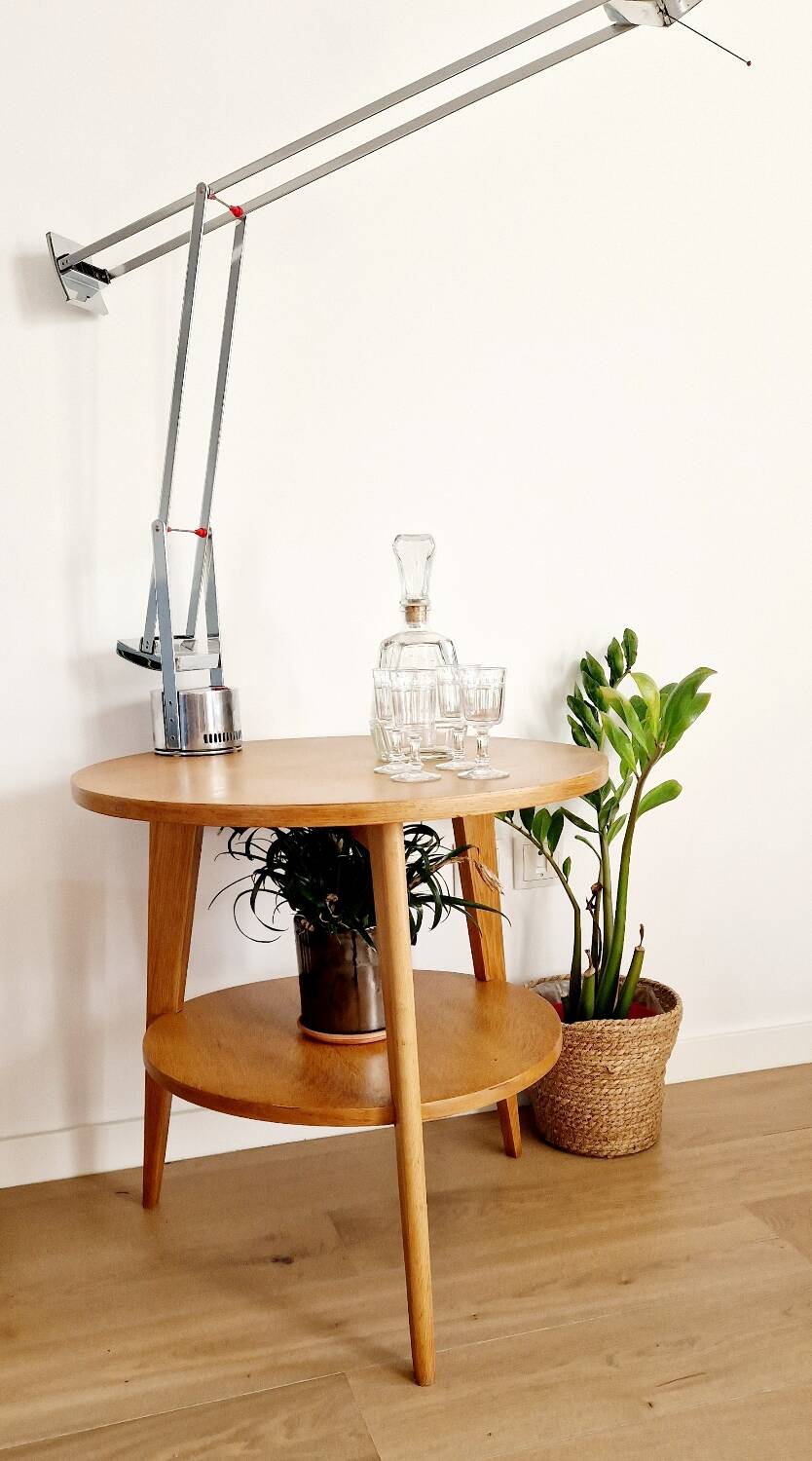 Scandinavian style side table from the 50s