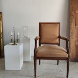 Louis XVI Jacob style armchair beige trim
