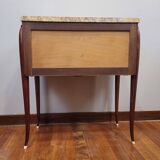Art Deco dresser, siguiendo JE Ruhlmann, wood and colors, 40's - France