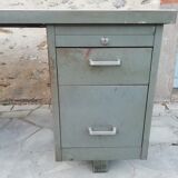 Strafor metal desk, 50-year-long chair
