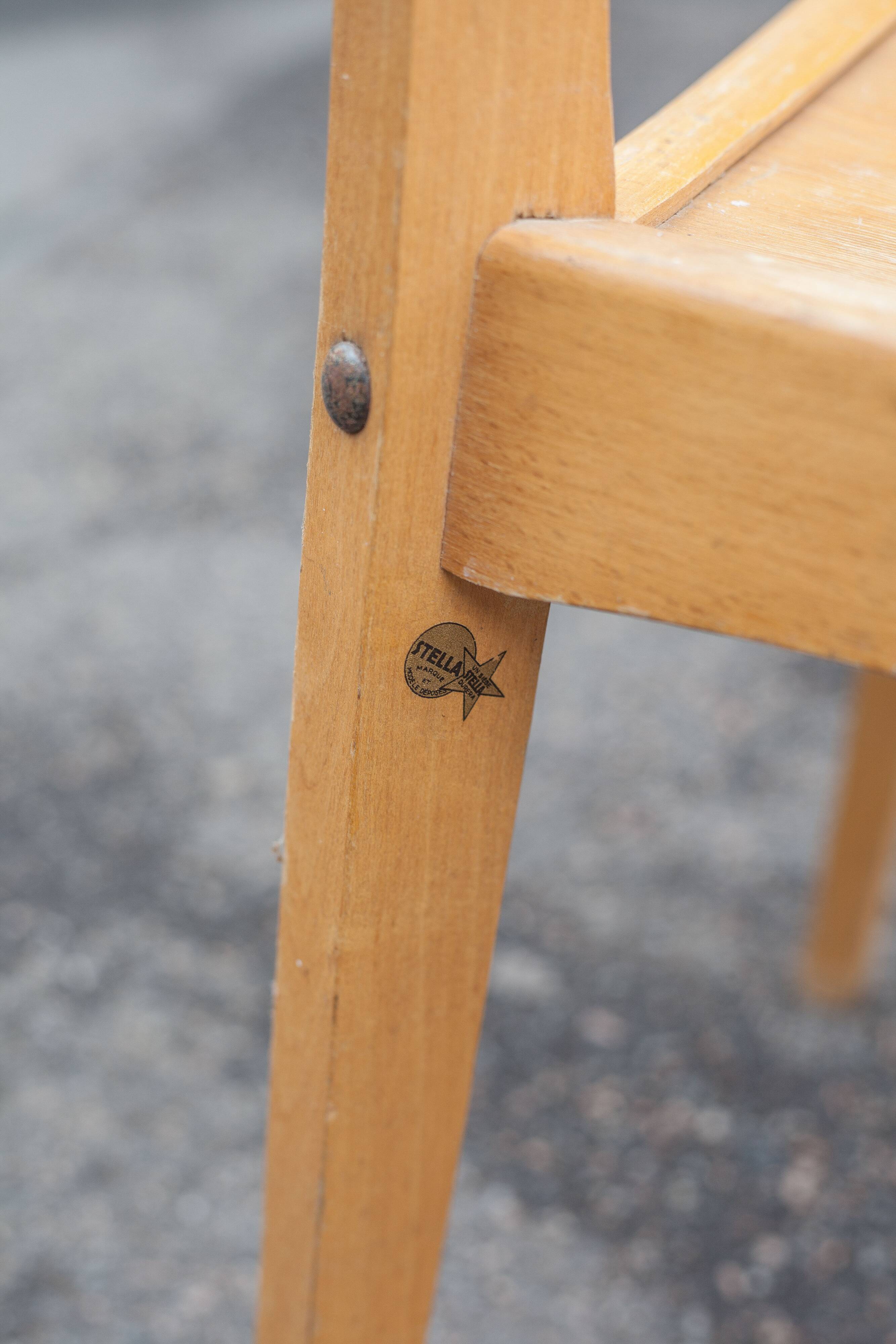 Set of 4 Stella Luterma chairs