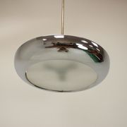 Ufo pendant lamp by josef hurka for napako 1940s