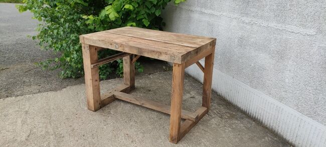 Etabli ancienne table d'atelier