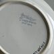 2 decorative plates in Quimper earthenware, signed HB Henriot.