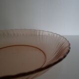 Plat en verre rosaline Arcoroc