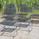 Nuova x line omli chairs by Niels Jørgen Haugesen