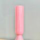 Vase vintage en opaline rose h40cm