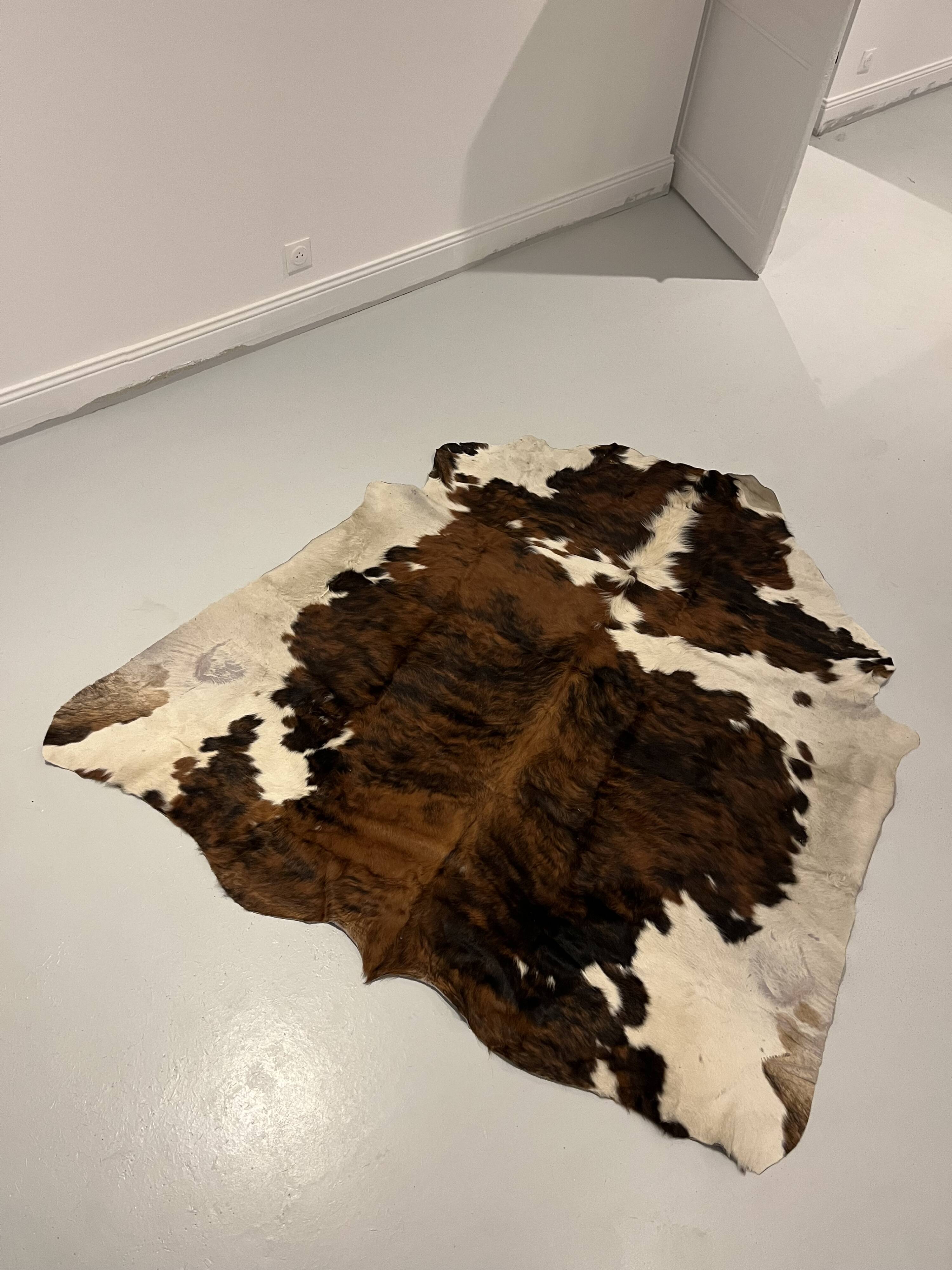 Genuine cowhide rug