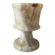 Vintage marble candle holder from the 1970s