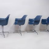 Set of 4 Jorgen Kastholm chairs. Denmark