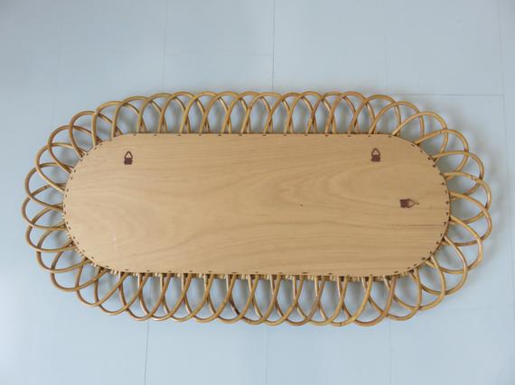 Rattan mirror  60/70 - 80x80cm