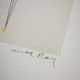 Limited edition lithograph by Man Ray, 1970s. Signed by the author and numbered in pencil.