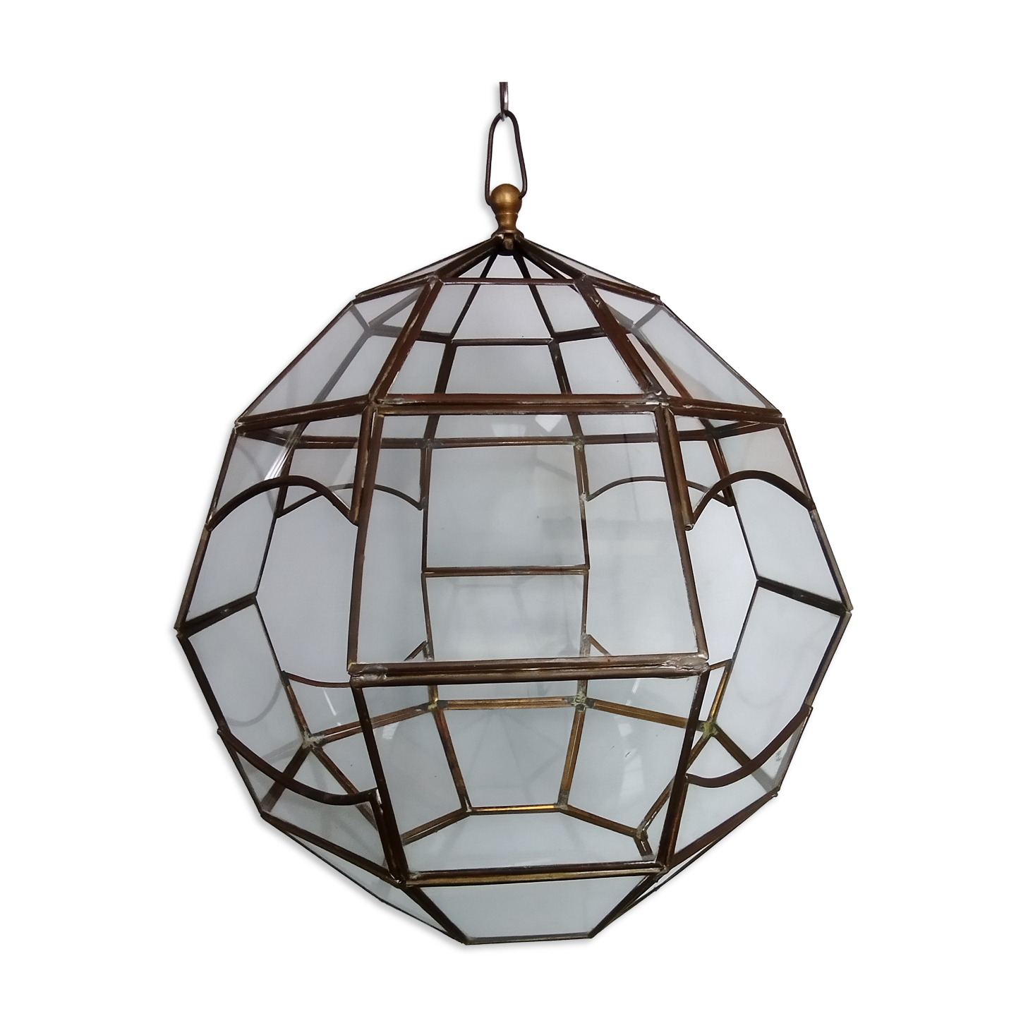 Vintage round canopy with its hook