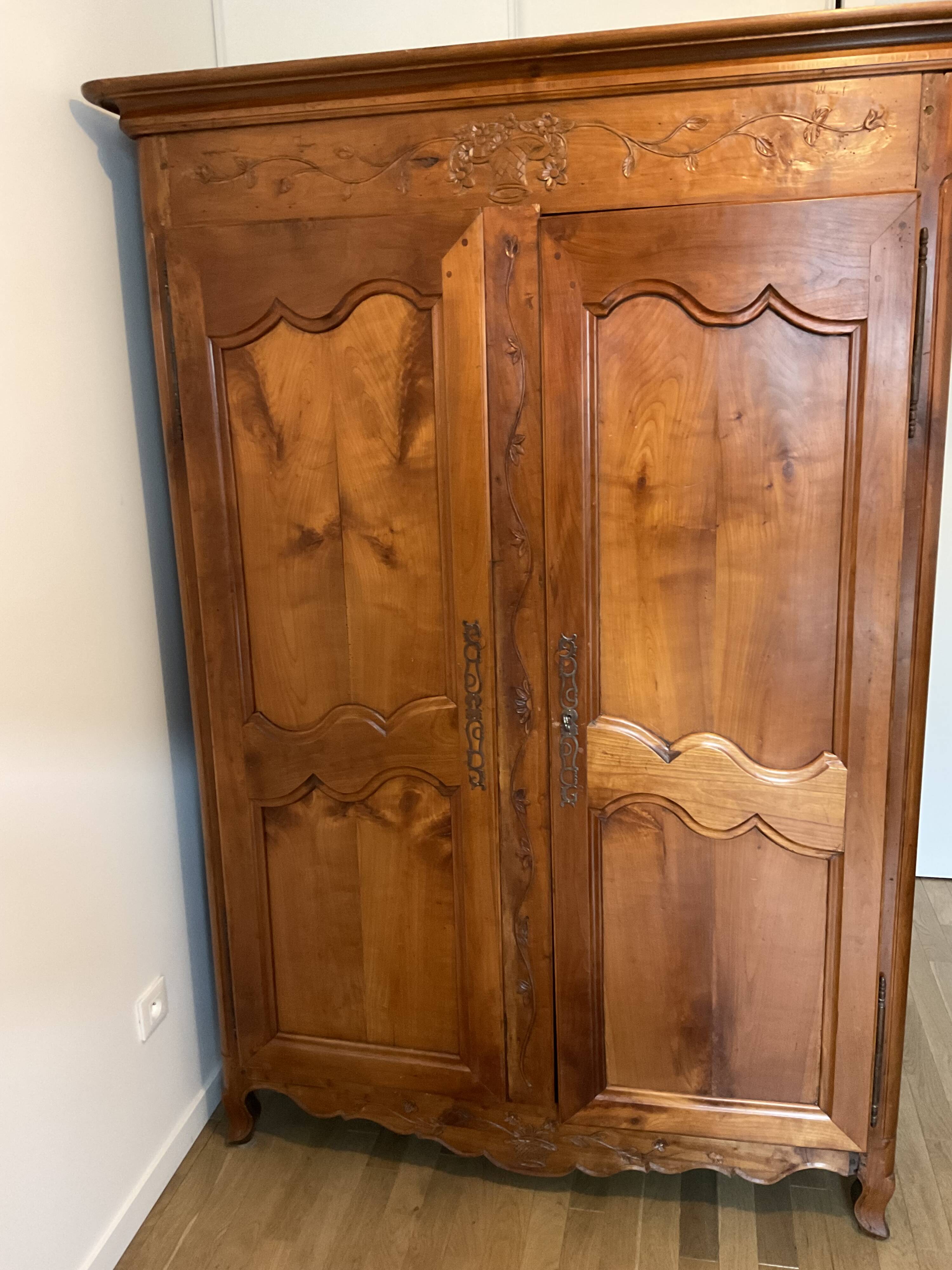 Antique carved cabinet