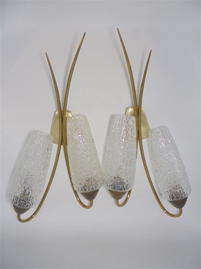 Pair of wall sconces