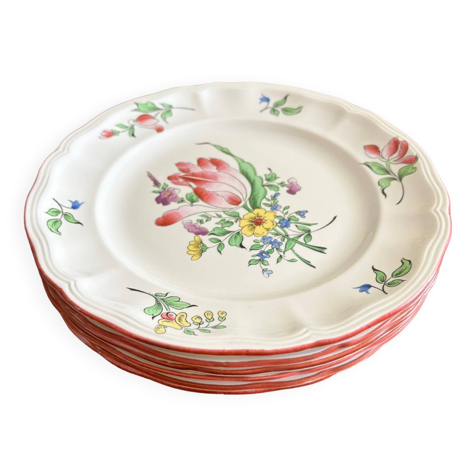 Lunéville dessert plates