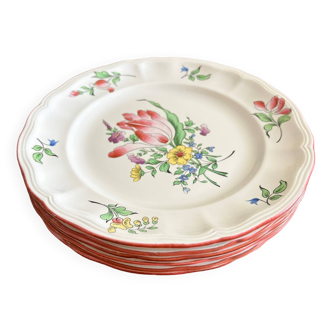 Lunéville dessert plates