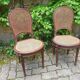 Louis XVI canning chairs