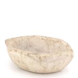 Primitive marble pocket tray, 19th century