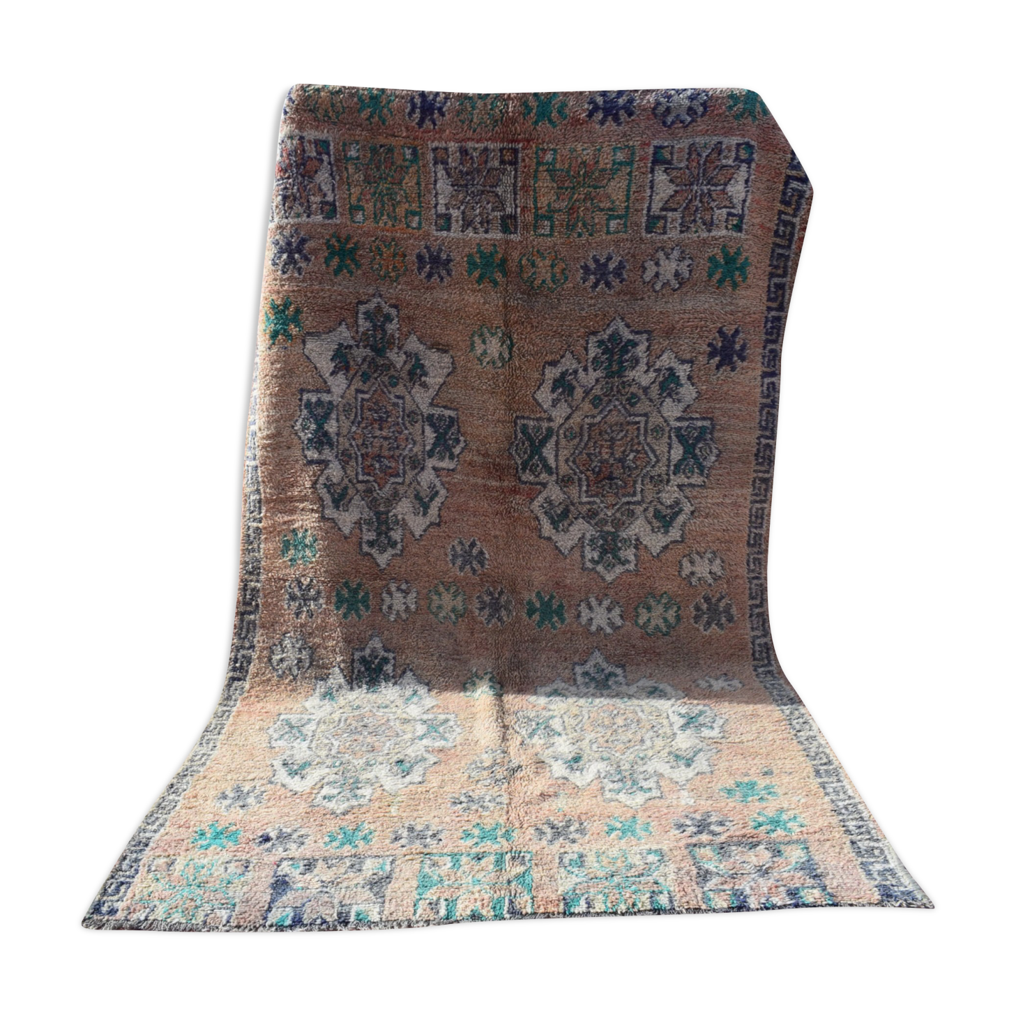 Berber rug boujaad vintage atlas 185x315cm