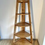 Mid-century reconstruction corner shelf