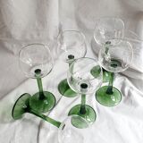 Set of 5 Alsace glasses
