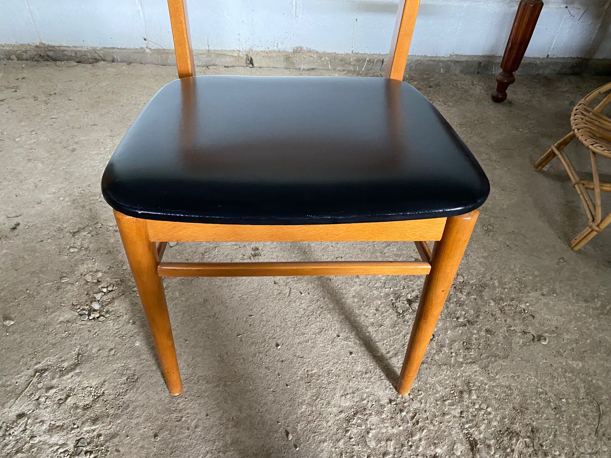 Set of 6 scandinavian chairs