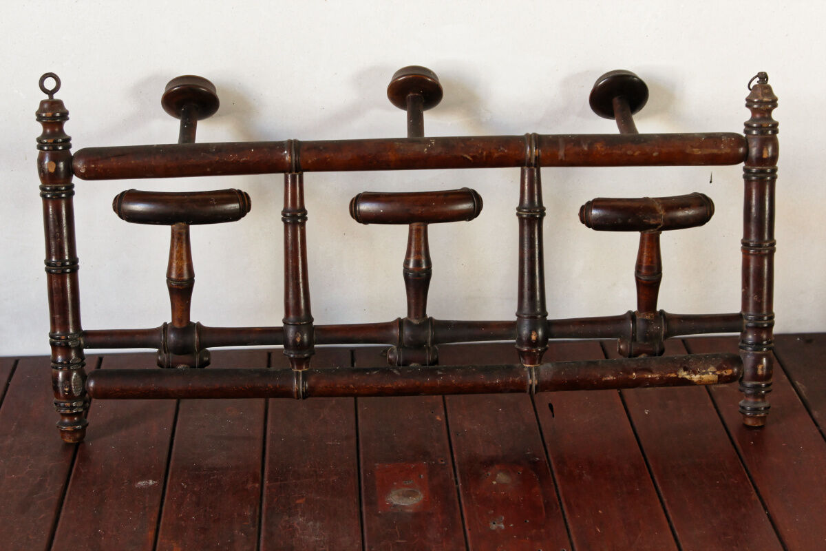 Bentwood wall coat rack
