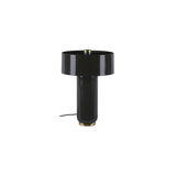 Lampe émaillée métal noir