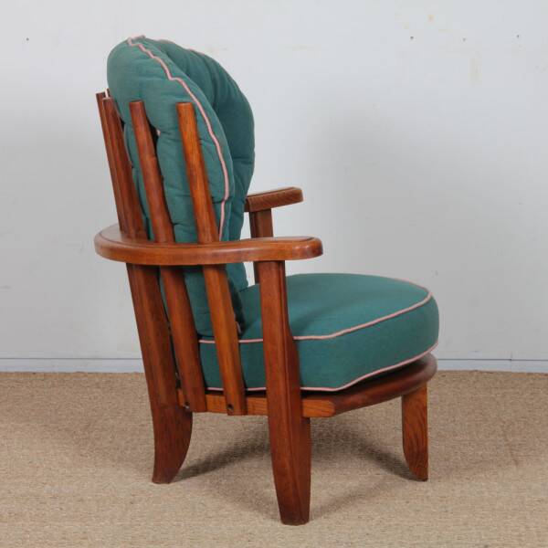 Armchair by Guillerme and Chambron for Votre Maison, 1960