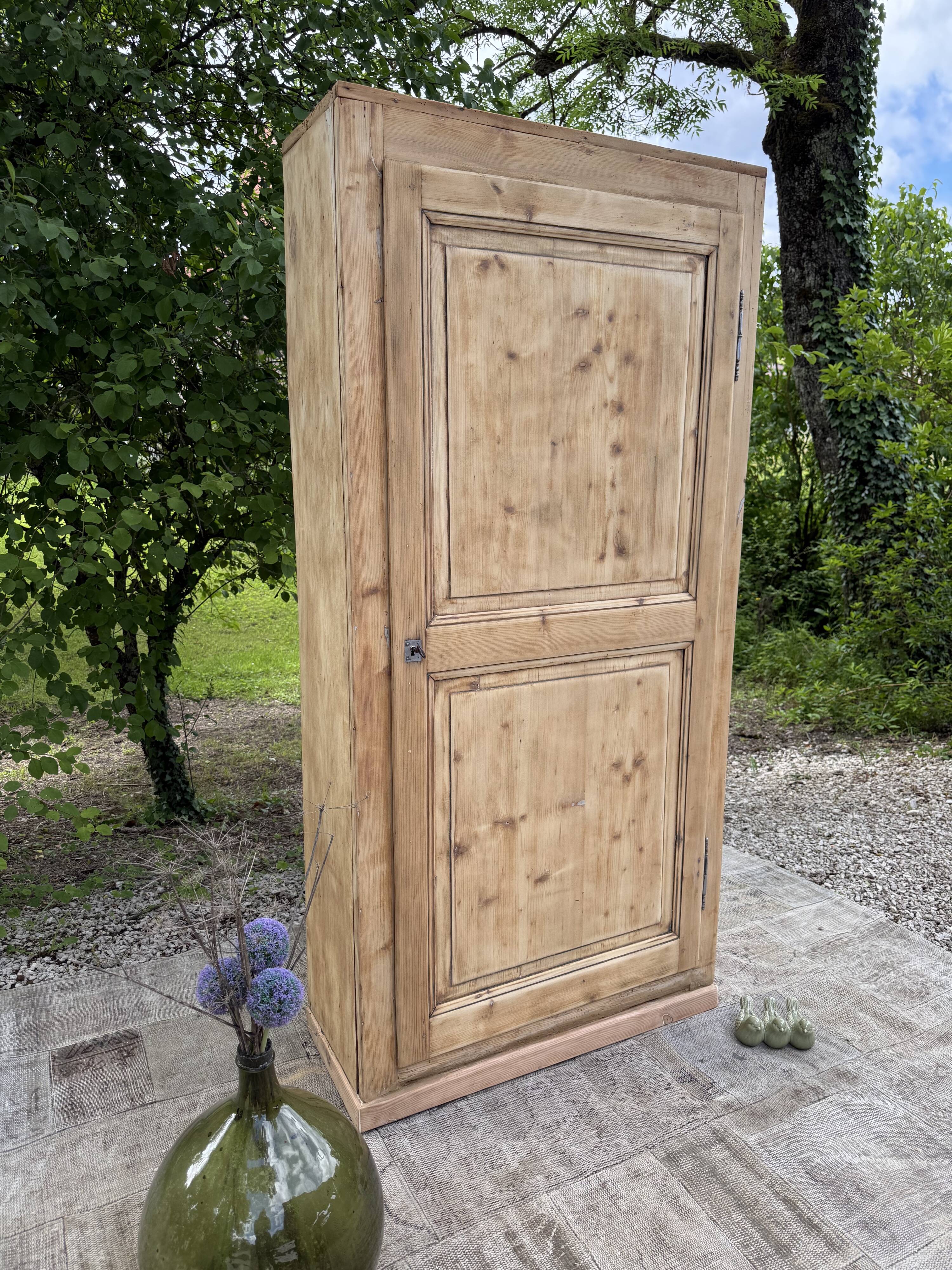 Armoire ancienne bois rénovée